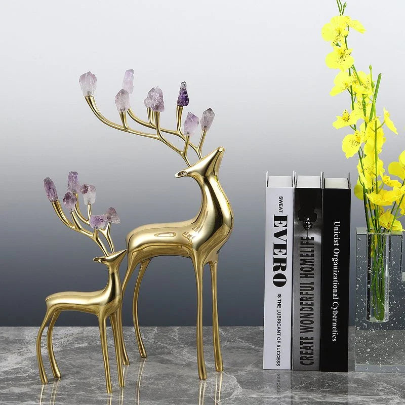 Ardax Brass Deer